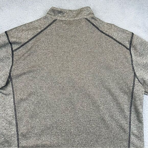 Boy Scouts America Sweater Mens Medium Gray Green 1/4 Zip Pullover‎ Outdoor BSA - Picture 7 of 12
